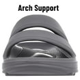 thumbnail image 4 of Litfun Slide Sandals for Women, Thick Sole Non-Slip Slide Slippers with Arch Support, Grey, 4 of 9