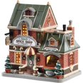 thumbnail image 1 of Lemax Village Collection Sara'S Spice Shop Porcelain Decorative Sculpture Earthy/Toned Tabletop All Seasons Home Housewarming, 1 of 3