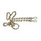 thumbnail image 3 of Correa de hombro de silicona para bolso de hardware, accesorios, correa de hombro de cadena tejida de cuero PU, 3 of 5
