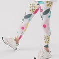 thumbnail image 2 of JAJAHO Girls Leggings For Sports Yoga Stretchy Soft Athletic Workout Pants For Kids 2-13Y, 2 of 4