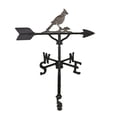 thumbnail image 2 of Montague Metal Products WV-225-SI 200 Series 32 In. Swedish Iron Cardinal Weathervane, 2 of 2
