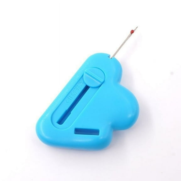 2-in-1 Adjustable Seam Guide & Thread Remover | Ergonomic Sewing Tool for Quilting & Garments | 6.4cm x 3cm Plastic Stitching Gauge with Built-in Seam Ripper