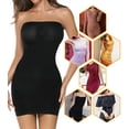 thumbnail image 6 of QRIC Women Seamless Strapless Shapewear Full Slip Body Shaper Tummy Control Under Dresses, 6 of 6