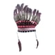 thumbnail image 4 of Disfraz de diadema de plumas, disfraz elegante para mascarada, fiesta, Halloween Rosa, 4 of 9