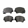 Wearever Silver Organic Brake Pads - Front (4-Pad Set)