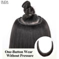 thumbnail image 4 of Typpkmm Hair Extensions, 5 Clip Recto Synthetic Fiber, 22 Inch Red Black Blonde Clip In Hairpiece for Women, 4 of 7