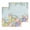 Blue, variant on Easter Eggs Kitchen Dish Towels for Drying Dishes Set of 2, Spring Botanical Flowers Eucalyptus Leaf Wood Waffle Weave Microfiber Hand Tea Bathroom Towels Quick Dry & Absorbent Towel 12x12