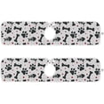 thumbnail image 2 of Coolnut Dog Fish Bones 2PCS Faucet Absorbent Mat Kitchen Faucet Sink Splash Guard Microfiber Cloth Faucet Splash Catcher Water Absorbent Mat Behind Faucet, Faucet Mat for Kitchen Sink 30x5in, 2 of 7