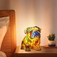 thumbnail image 6 of Msgweeeg Cool Lights Creative Desktop Lighting Miniature Dog Shaped LED Desk Lamp Portable Folding Night Light for Kids Bedroom Study Room Decor Whimsical Animal Table Lamp Cute, 6 of 8