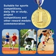 thumbnail image 2 of Medalla 5 Cm Premios Oro/plata/bronce para Juegos Pelota (oro), 2 of 4
