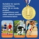thumbnail image 2 of Medalla Digital Star 123 Competencia Proyecto Aprendizaje Oro Plata Medalla Bronce (Oro) [Énfasis en Cada Sello Embolsado], 2 of 9
