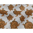 thumbnail image 4 of oneOone Viscose Jersey Rust Brown Fabric Nautical Fabric For Sewing Printed Craft Fabric By The Yard 60 Inch Wide, 4 of 4