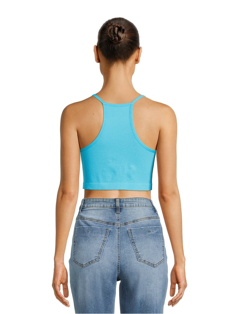 HATOPANTS Women's Sleeveless Racerback Crop Camisole - Basic Cotton Tank Top In Multiple Colors