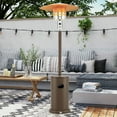 thumbnail image 2 of Barara King Heater, Outdoor Heater,50000 BTU Propane Patio Heater with Round Table Design-Brown, 2 of 10