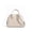 Off-White, variant on Medium Dome Shell Handbag, 2 Ways Hand Crossbody Leather Purse, Caramel Brown