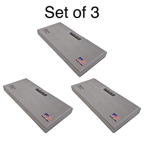 Aquamentor Kneeling Pad for All-Around Use (Set of 3, 17.5" x 8.0" x 1.5" Thick)