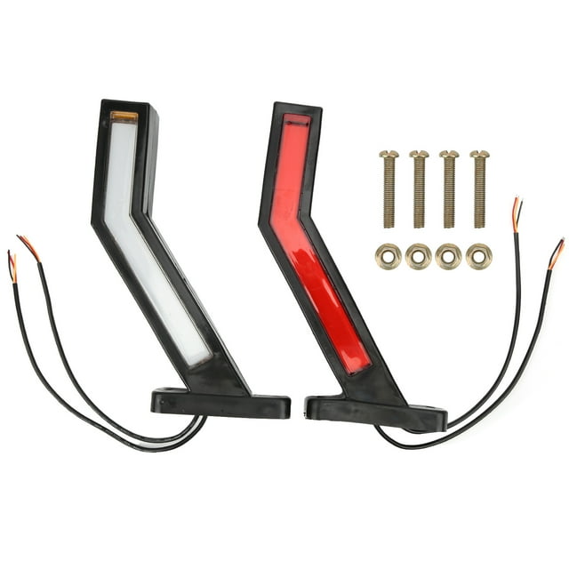 Lámpara de liquidación, marcador lateral LED universal Luz de marcador lateral del remolque Lámpara de marcador lateral LED Funcionamiento suave