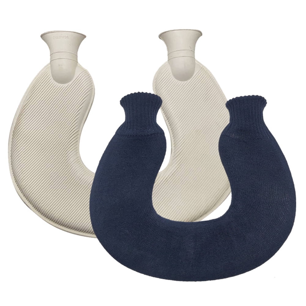 UShaped Hot Water Bottle for Neck and Shoulder, Reusable Pain Relief