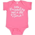 thumbnail image 3 of Inktastic Baby Even Miracles Take a Little Time Boys or Girls Baby Bodysuit, 3 of 5