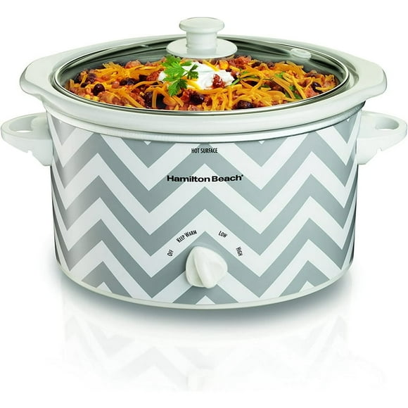 Olla de Cocción Lenta Hamilton Beach 2.8 Litros Blanco 33234