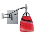 thumbnail image 1 of Celina 1-Light Swingarm In Polished Chrome And Candy Glass, 1 of 2