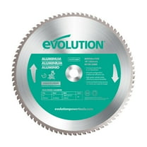Evolution 10BLADEAL | 10 In. | 80T | 1 In. Arbor | Aluminum And Non-Ferrous Metal TCT Blade