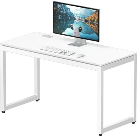 48-Inch Commercial-Grade Office Computer Desk, White