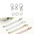 thumbnail image 3 of yotijay 3 Sets 8/9/11mm 925 Sterling Lobster Claw Clasps Jewelery Making Supplies, 3 of 9