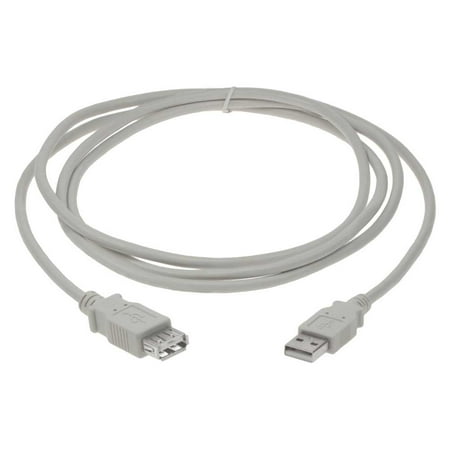 15 ft USB 2.0 A Male to A Female Extension Cable