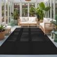 thumbnail image 2 of Rectangle Rug 4x6ft Area Rug, Deep Grey Pure Color Area Rugs for Living Room Bedroom, Minimalist Style Gray Floor Mat Non-Slip Non-Shedding Carpet Indoor Accent Rugs, 2 of 9