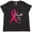 Black Leopard, variant on Inktastic Faith over Fear Breast Cancer Awareness with Pink Ribbon Women's Plus Size T-Shirt
