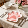 thumbnail image 5 of 10 Pack Disposable Paper Plates Paw Shape Cute Birthday Party Decoration Supplies for Cake Dessert Food, 5 of 6