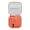 Orange#ff6600, variant on Lerpwige Heavy Duty Storage Box For Action 6 Camera Case with Double Layer Padding