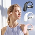 thumbnail image 3 of White Single Ear Bluetooth Headset With External Speaker And Lightweight Build For All Day Wear, 3 of 3