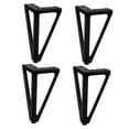thumbnail image 5 of WHAMVOX  4 Pcs Adjustable TV Cabinet Legs Furniture Support Feet Supporter, 5 of 8