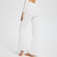 thumbnail image 3 of Bootcut Yoga Pants With Pockets For Women High Waist Workout Bootleg Pants Tummy Control, Work Pants For Women2XL, 3 of 4