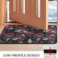 thumbnail image 3 of Pioneer Flower Floral Print Pattern Door Rugs,Washable Non Slip Door Mats Indoor,Decorative Door Mats,Entry Mat Indoor for Entrance,Bedroom,Kitchen,Bathroom,30"x17", 3 of 6