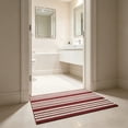 thumbnail image 5 of Diceymbol Pink White Striped Cotton Woven Rug Reversible Mat for Kitchen Entryway Patio Farmhouse Decor 32x20 Inch, 5 of 7