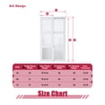 thumbnail image 4 of 60" x 80" White Primed 3-Lite Tempered Frosted Glass Sliding Door Panels Only, 4 of 7