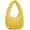 Yellow, variant on Quilted Shoulder Bags for Women Designer Pleated Cloud Bag Mini Famle Versatile Small Handbag Women's Cross Bag Tote