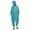A01-Mint Green, variant on QATAINLAV Womens Fall Winter Hooded Bib Pants Solid Color Casual Front Zipper Jumpsuits Long Sleeve Overalls Rompers with Pocket, Blue, XS