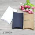 thumbnail image 4 of 10pc multis size gifts box vintage kraft white gifts package pillow box paper party suppiles wrapping jewelry package kraft10BOX 12.5x7.5x2cm10BOX, 4 of 6