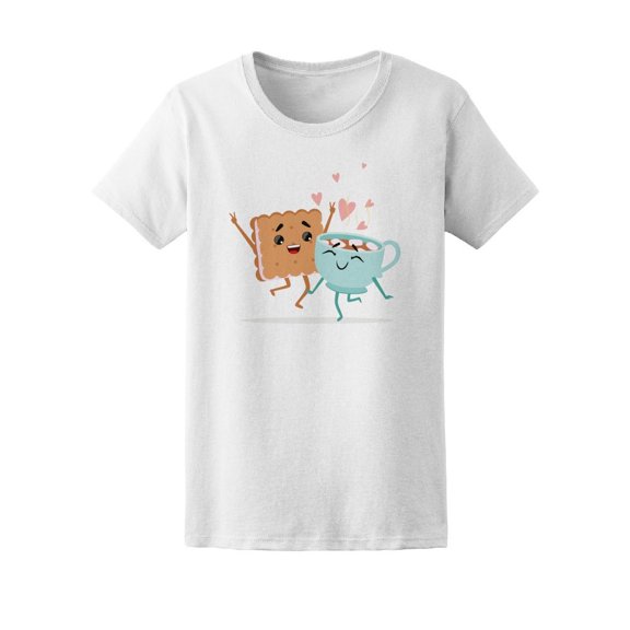 Cute Happy Smore & Hot Chocolate Tee Women's -Image by Shutterstock
