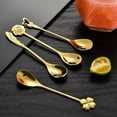 thumbnail image 3 of 304 Stainless Steel Four-leaf Clover Spoon Rose Heart Shaped Wing Spoon, 3 of 5