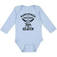 thumbnail image 3 of Inktastic Handpicked for Earth By My Titi in Heaven with Angel Wings Boys or Girls Long Sleeve Baby Bodysuit, 3 of 5