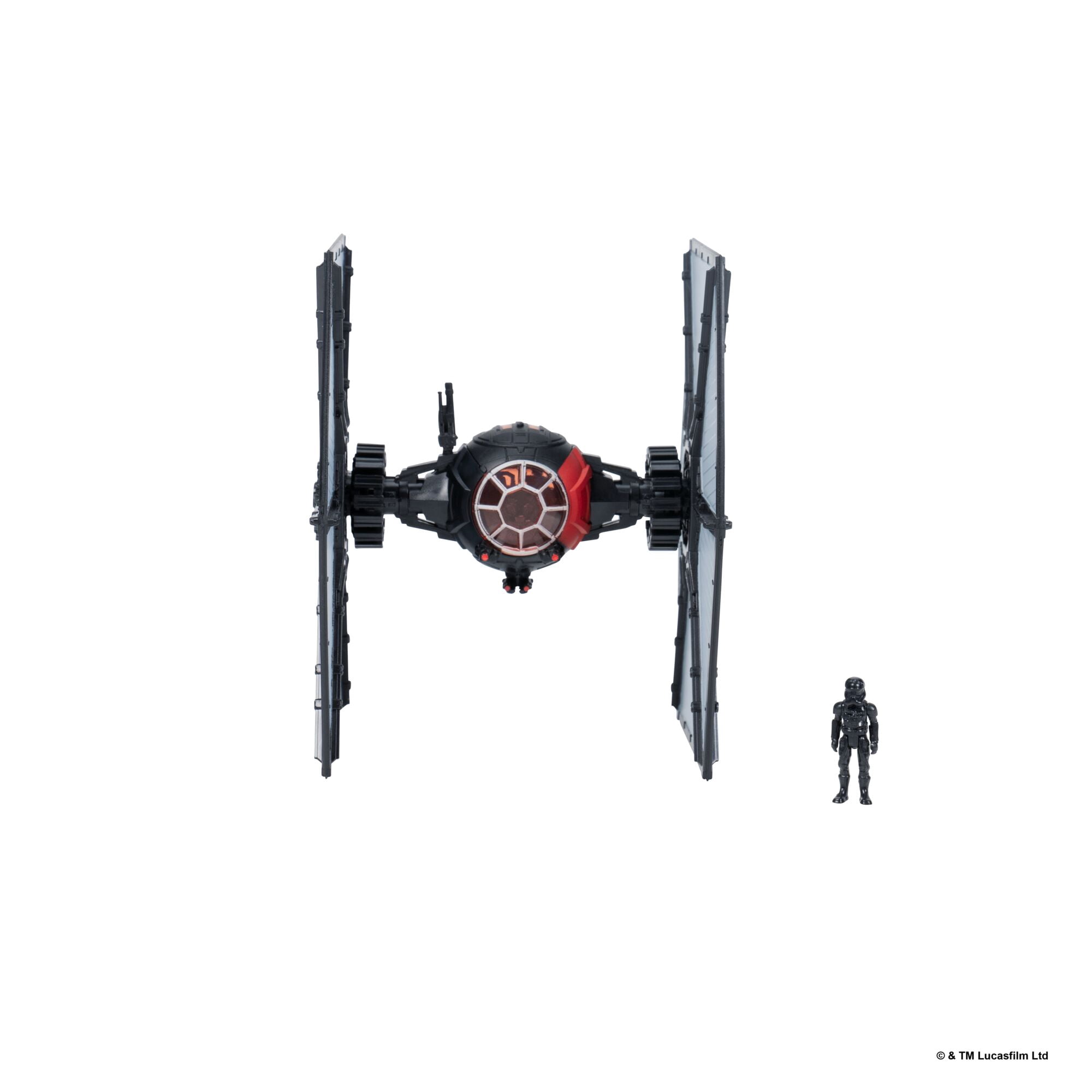 Star Wars™ Micro Galaxy Squadron First Order Special Forces TIE Fighter - 5- inch Vehicle with 1-inch Micro Figure Accessory