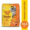 thumbnail image 4 of Meow Mix Tender Centers, Salmon & White Meat Chicken Flavors, Dry Cat Food, 13.5 lb. Bag, 4 of 11