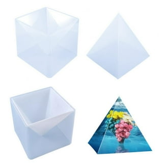 6 Resin Pyramid Molds Large Silicone Pyramid Molds for Jewelry Making  Craft, Home Decoration