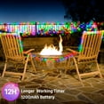thumbnail image 3 of Guirnalda de luces solares navideñas KerKoor, 2 x 22 m, 200 LED, multicolor, 3 of 8