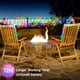 thumbnail image 3 of Guirnalda de luces solares navideñas KerKoor, 2 x 22 m, 200 LED, multicolor, 3 of 8
